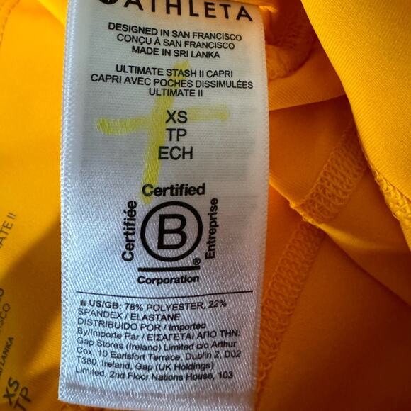 NWT Athleta Ultimate Stash Pocket II Capri Size XS - Picture 11 of 11